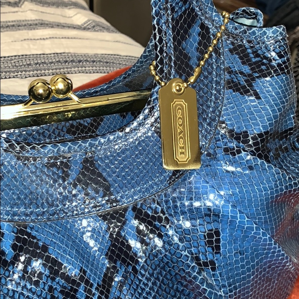 Coach Snake Skinned Purse - Picture 4 of 5